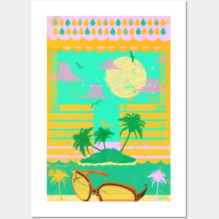 ISLAND VIBES Posters and Art